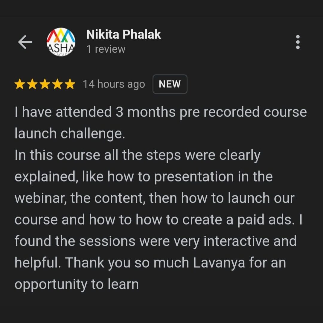 Student Review